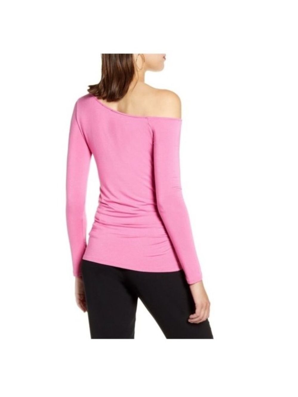 Halogen One-Shoulder Top - Picture 2 of 2
